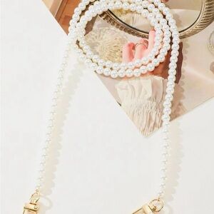 Elegant Pearl Beaded Strap